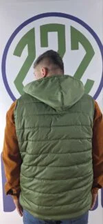 پافر یا ژیله زمستانی رنگ زیتونی