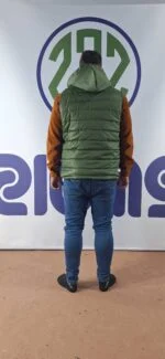 پافر یا ژیله زمستانی رنگ زیتونی